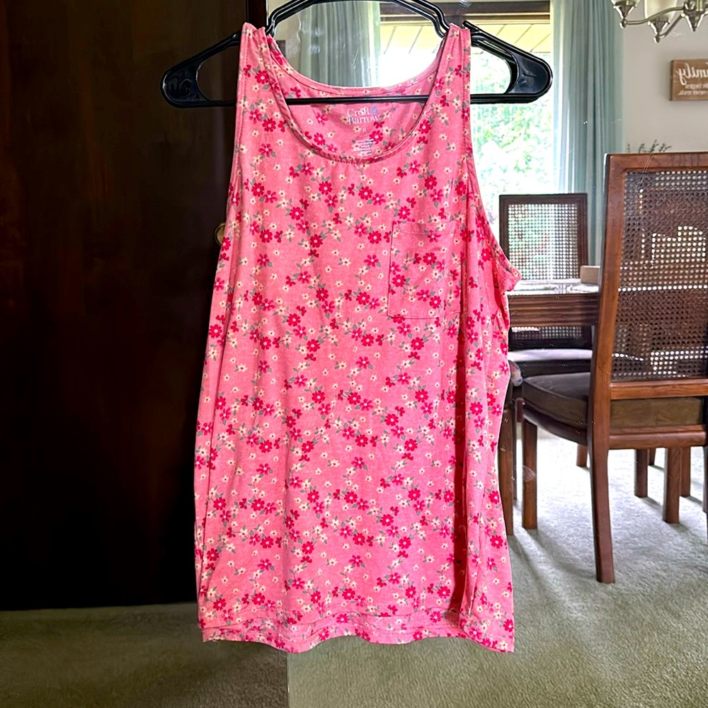 Floral tank top - Picture 1 of 3